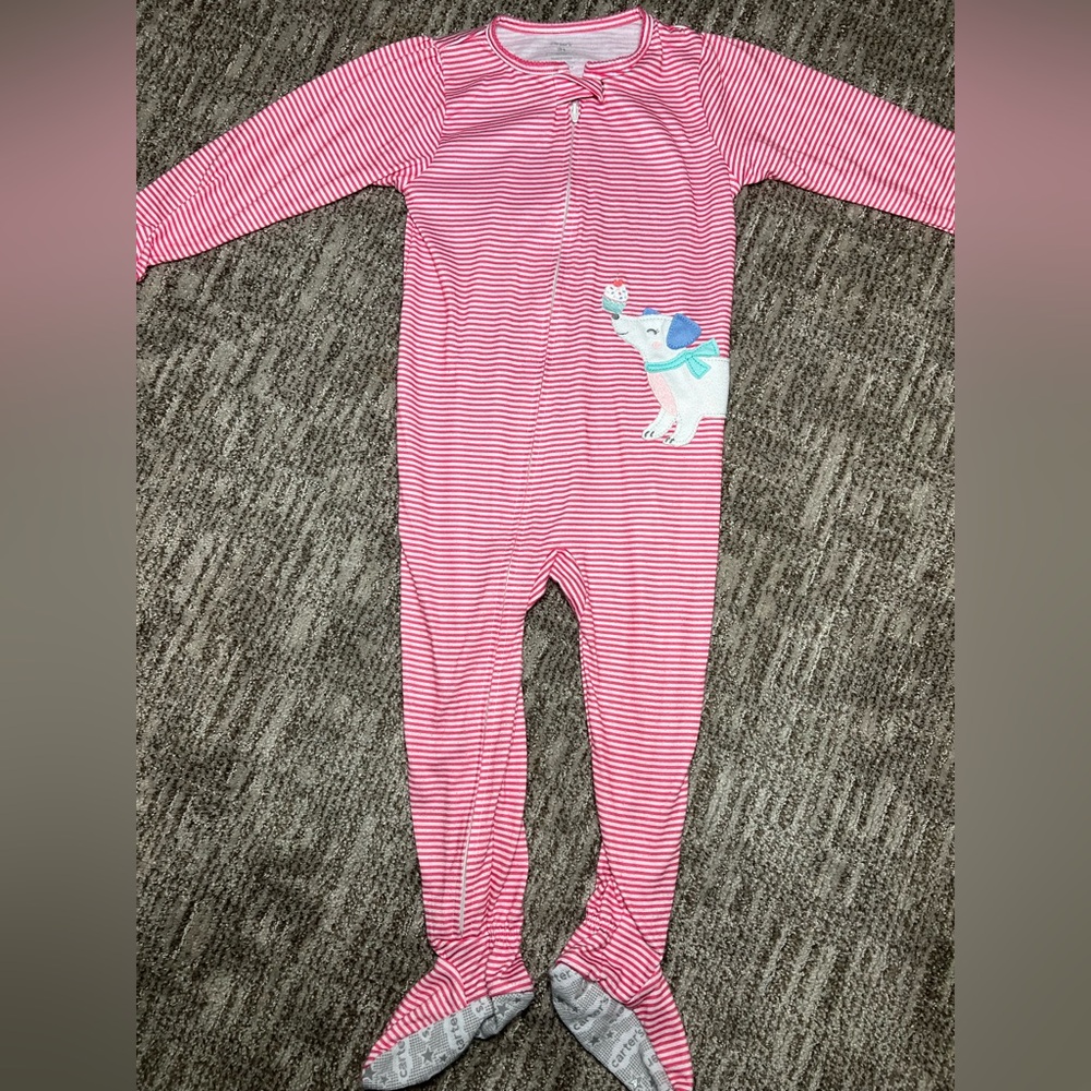 3T Carters footie pajama